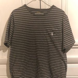 Grey Ralph Lauren polo shirt